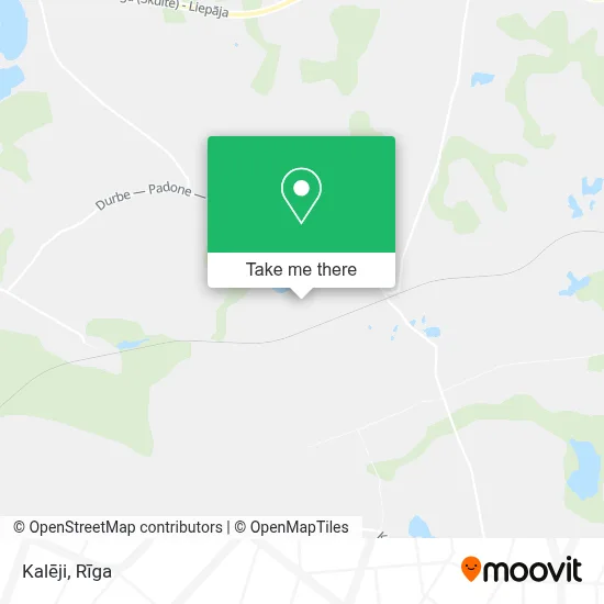 Kalēji map
