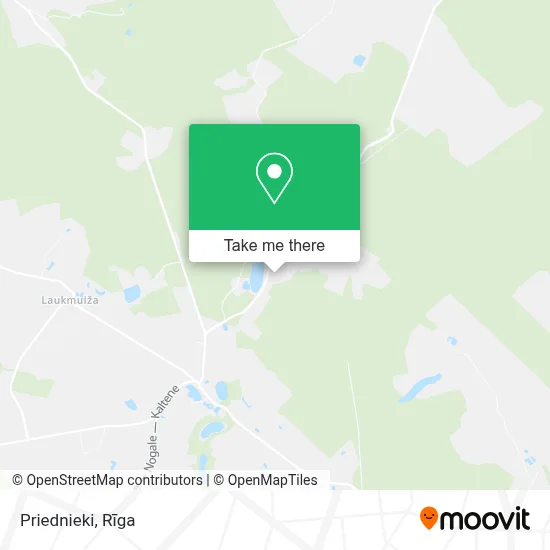 Priednieki map