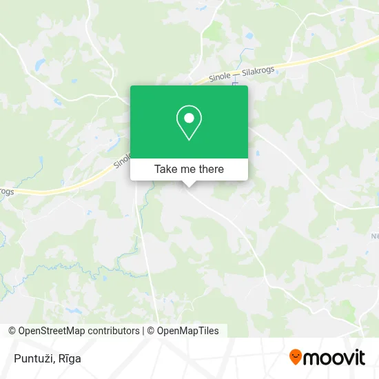 Puntuži map