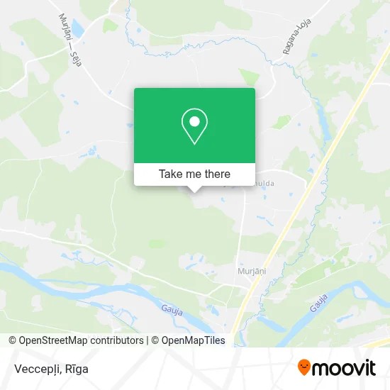 Veccepļi map