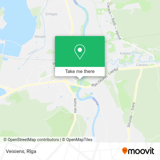 Veisiens map