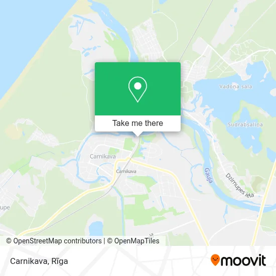 Carnikava map