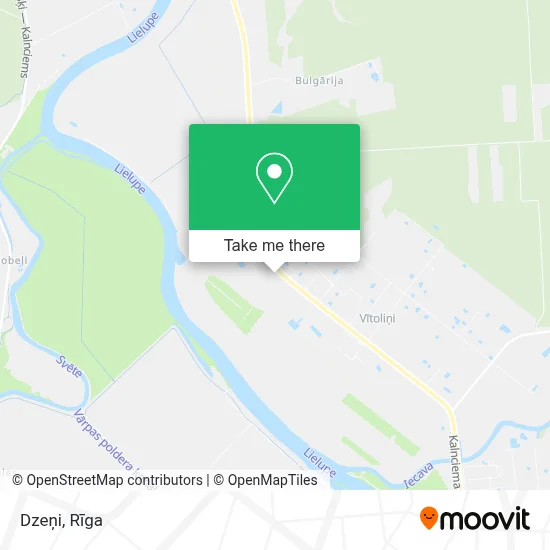 Dzeņi map