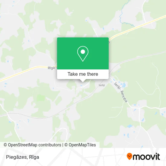 Piegāzes map