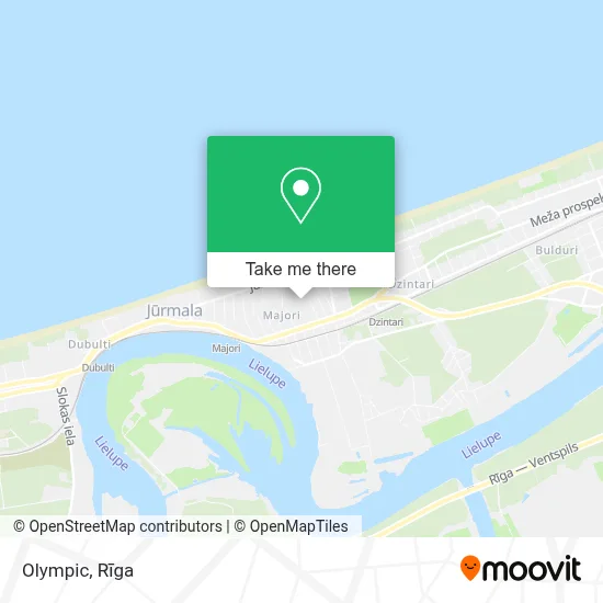 Olympic map