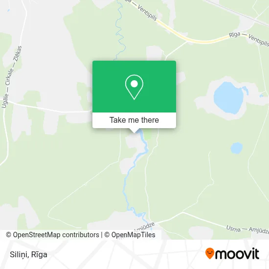 Siliņi map