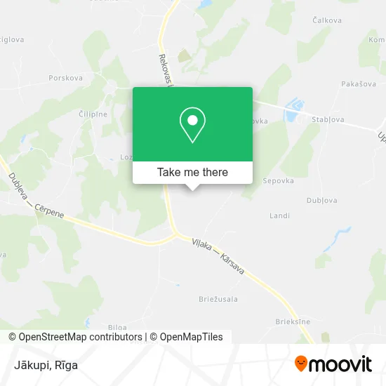 Jākupi map