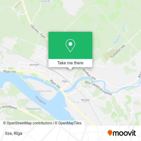 Ilze map