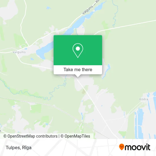 Tulpes map