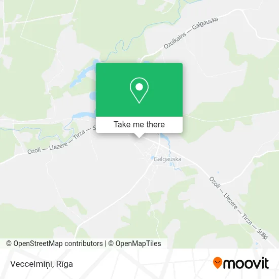 Veccelmiņi map