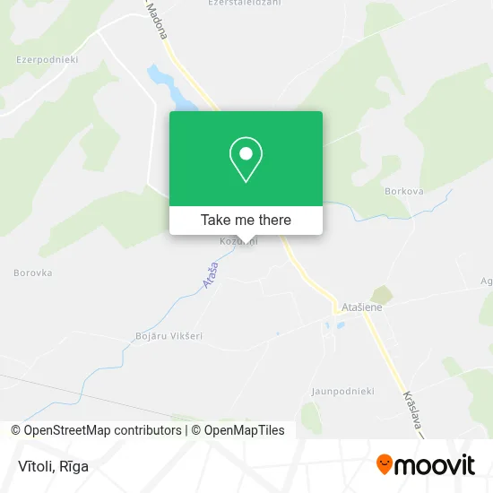 Vītoli map