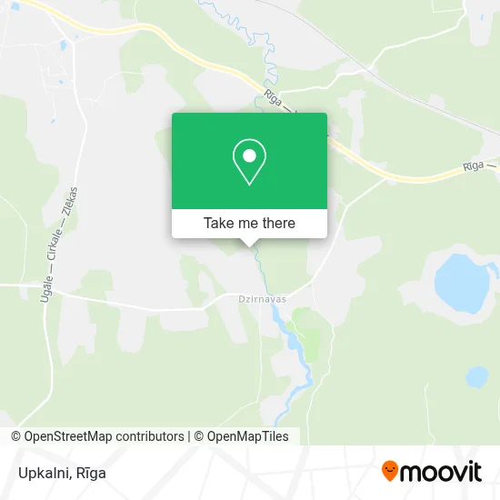 Upkalni map