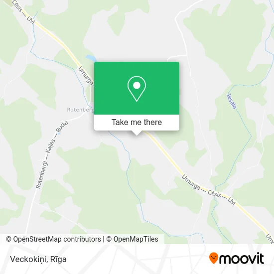 Veckokiņi map