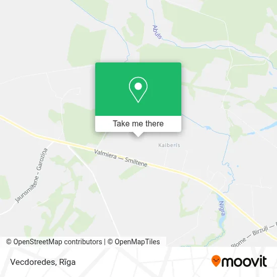 Vecdoredes map
