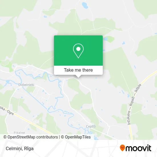 Celmiņi map
