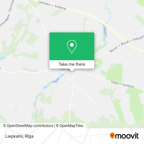 Liepkalni map