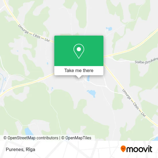 Purenes map
