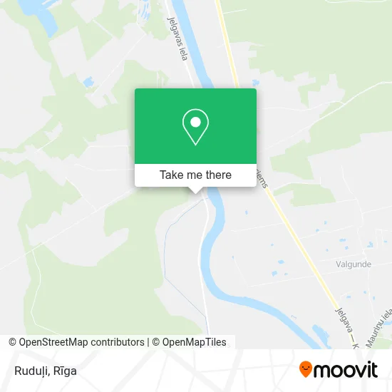 Ruduļi map