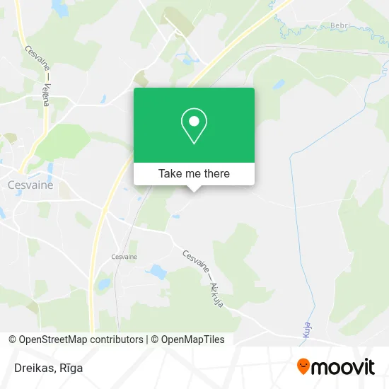 Dreikas map