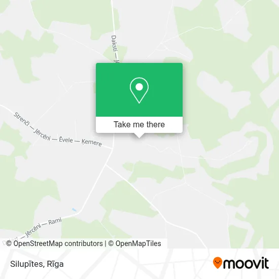 Silupītes map