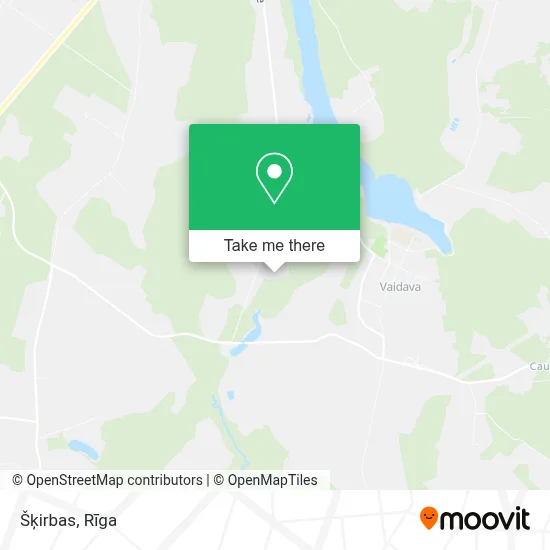 Šķirbas map