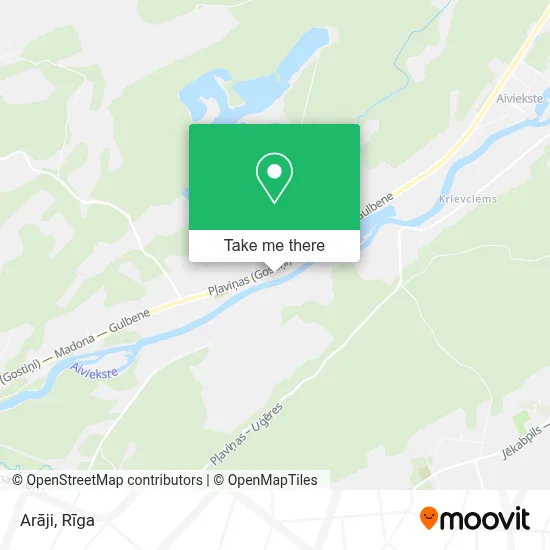 Arāji map