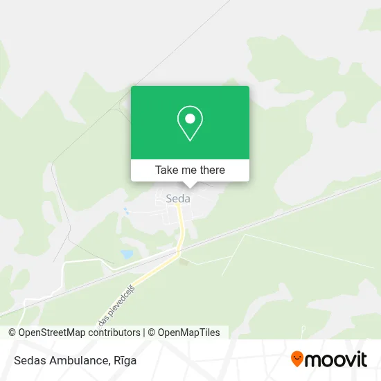 Sedas Ambulance map