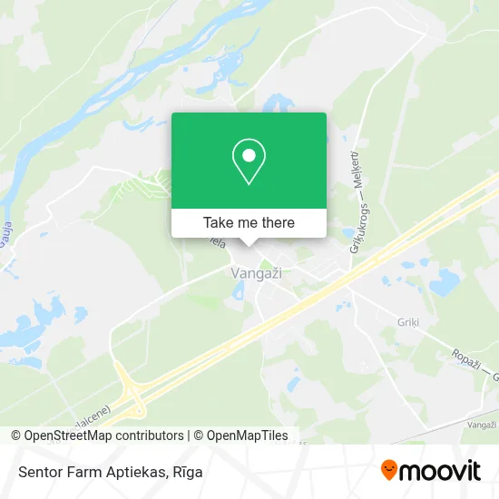 Sentor Farm Aptiekas map