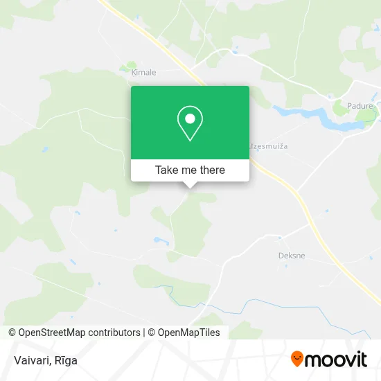 Vaivari map