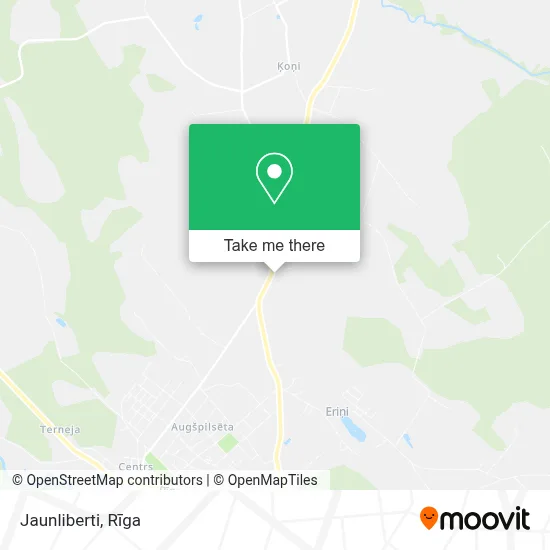 Jaunliberti map