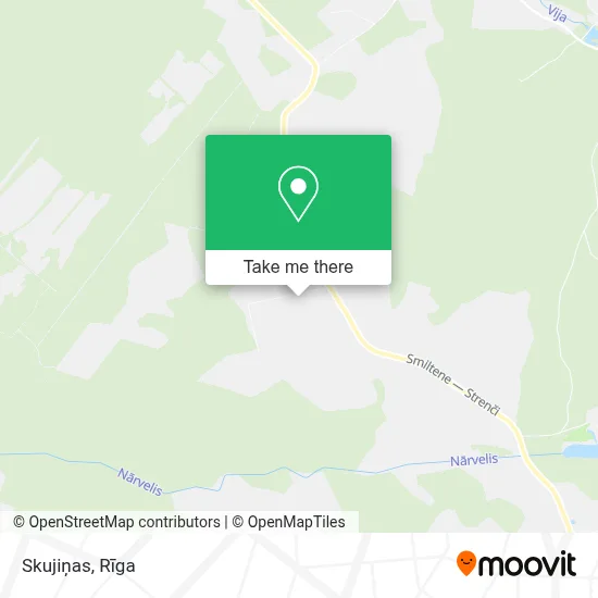 Skujiņas map