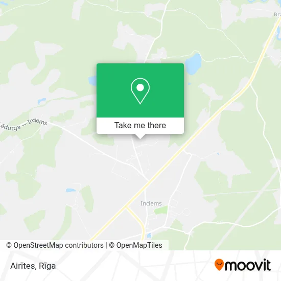 Airītes map