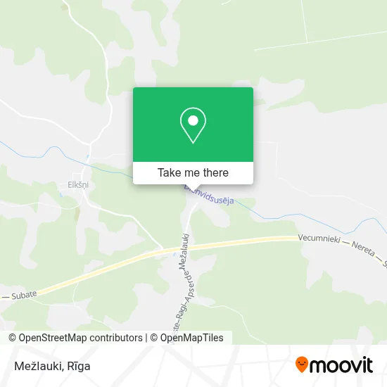 Mežlauki map