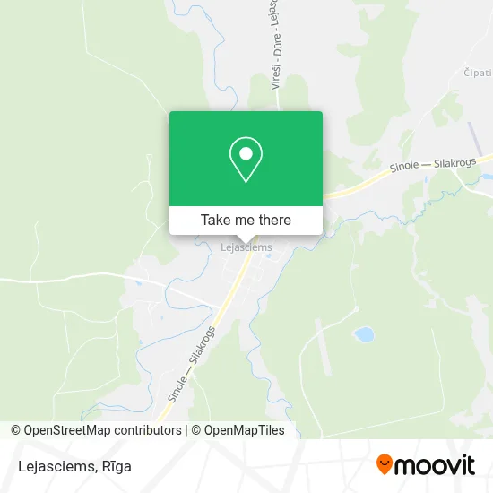 Lejasciems map