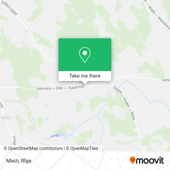 Mieži map