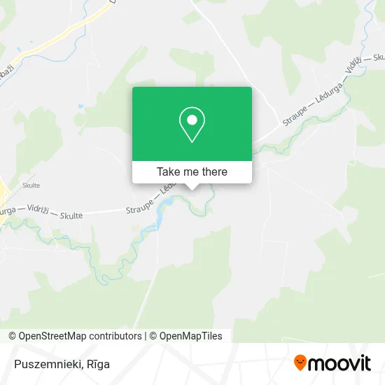Puszemnieki map