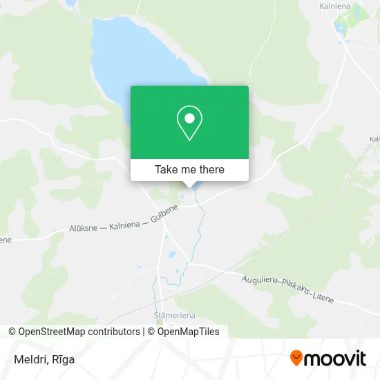 Meldri map