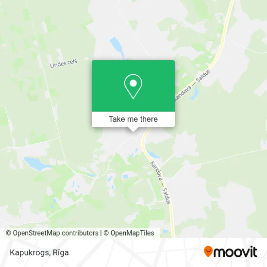 Kapukrogs map