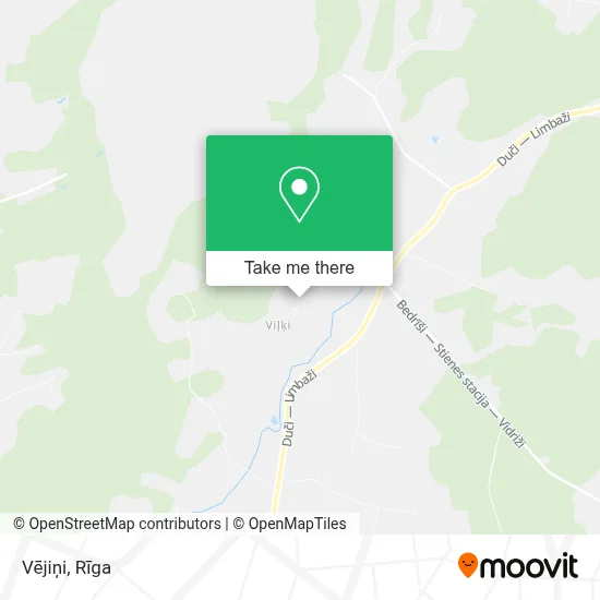 Vējiņi map
