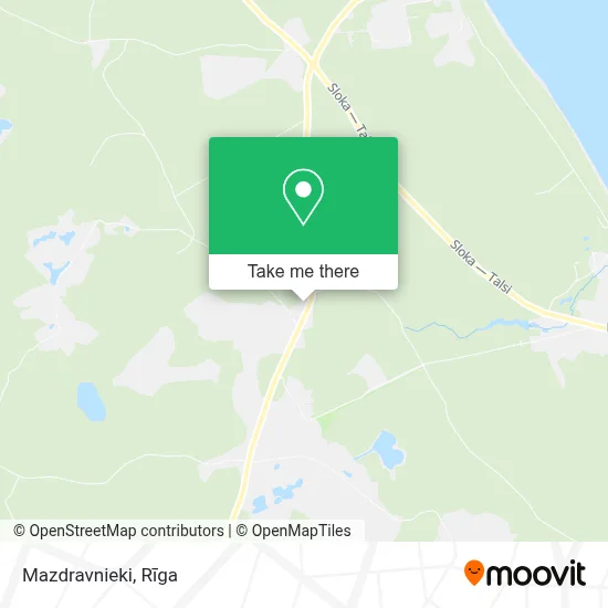 Mazdravnieki map