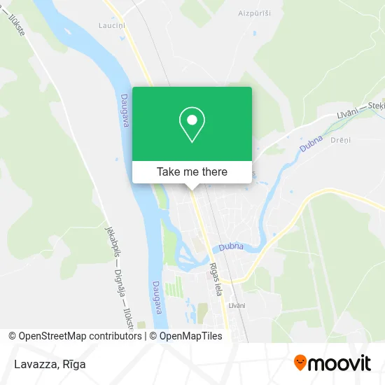 Lavazza map