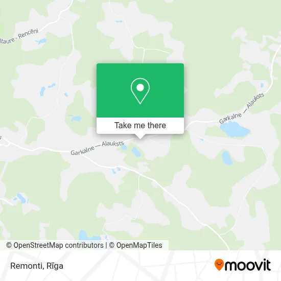 Remonti map