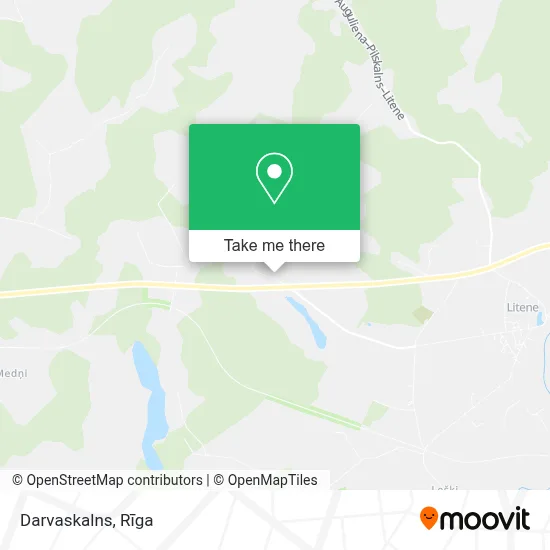Darvaskalns map