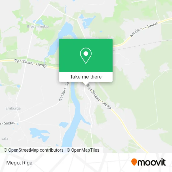 Mego map