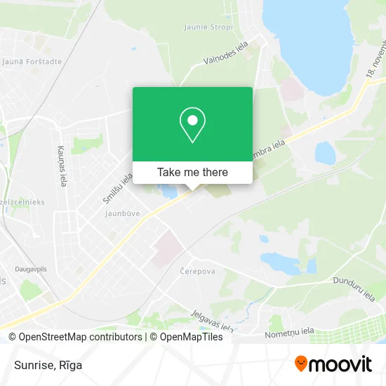 Sunrise map