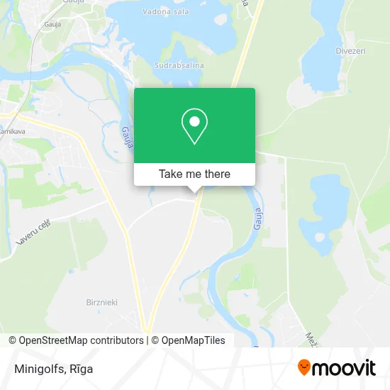 Minigolfs map