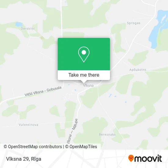 Vīksna 29 map