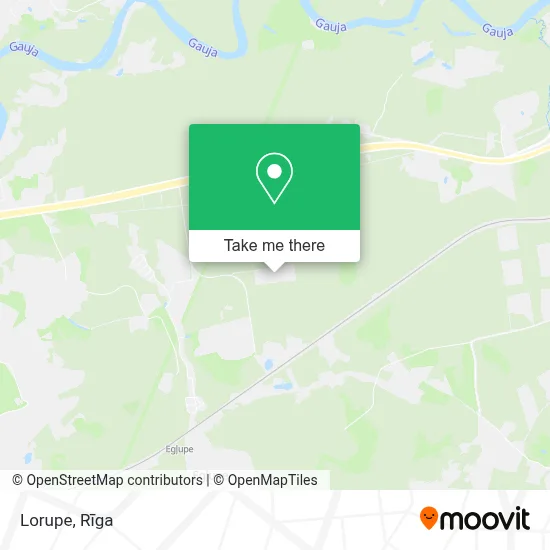 Lorupe map