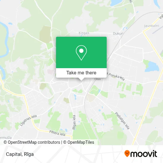 Capital map