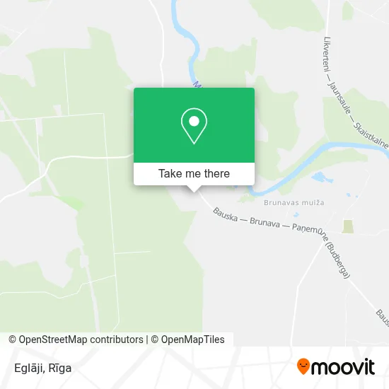 Eglāji map